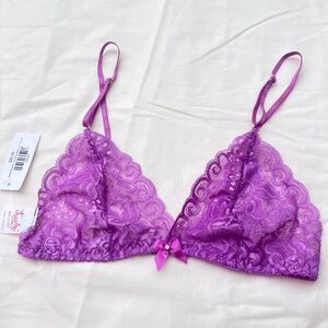 Nicole Lace Bralette from LA brand Trashy Lingerie -Size S NWT